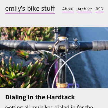 Screenshot of https://bikes.emilyhorsman.com/
