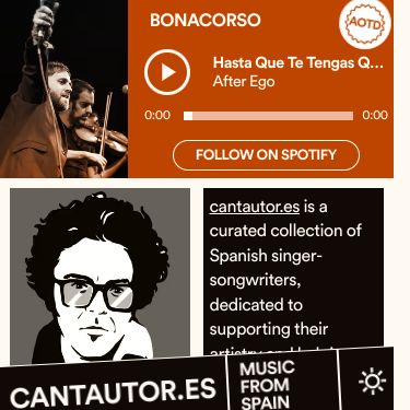 Screenshot of https://cantautor.es/