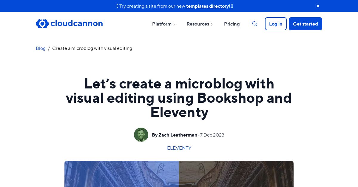 Screenshot image for https://v1.screenshot.11ty.dev/https%3A%2F%2Fcloudcannon.com%2Fblog%2Fcreate-a-microblog-with-visual-editing%2F/opengraph/_x202405_6/
