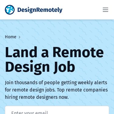 Screenshot of https://designremotely.co/