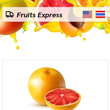 Screenshot of https://fruits-express.netlify.app/