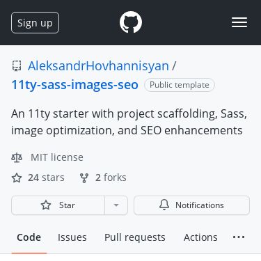 Screenshot of https://github.com/AleksandrHovhannisyan/11ty-sass-images-seo