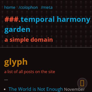 Screenshot of https://glyph.parth.ninja/