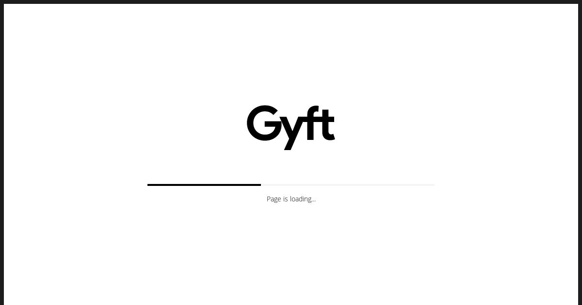 Screenshot of Gyft & Co.