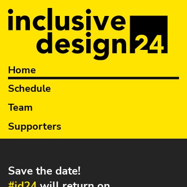 Screenshot of https://inclusivedesign24.org/2023/