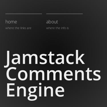 Screenshot of https://jamstack-comments.netlify.app/