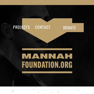 Screenshot of https://mannahfoundation.org/