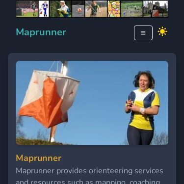 Screenshot of https://maprunner.co.uk/
