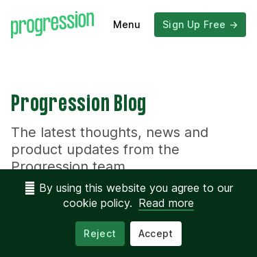 Screenshot of https://progressionapp.com/blog/