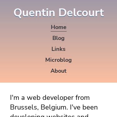 Screenshot of https://quentin.delcourt.be/