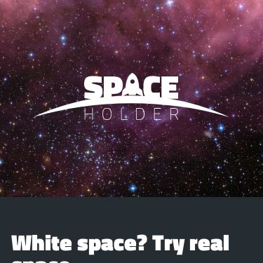 Screenshot of https://spaceholder.cc/