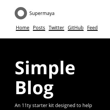 Screenshot of https://supermaya-demo.netlify.app/
