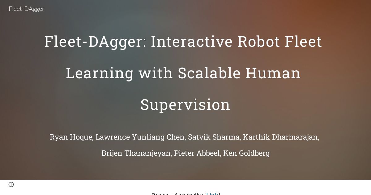 Fleet-DAgger: Interactive Robot Fleet Learning with Scalable Human Supervision