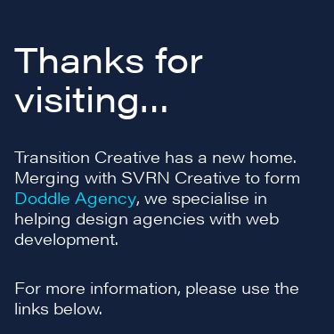 Screenshot of https://transition-creative.co.uk/