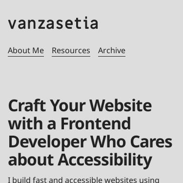 Screenshot of https://vanzasetia.site/