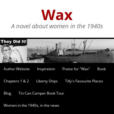 Screenshot of https://womeninthe1940s.com/