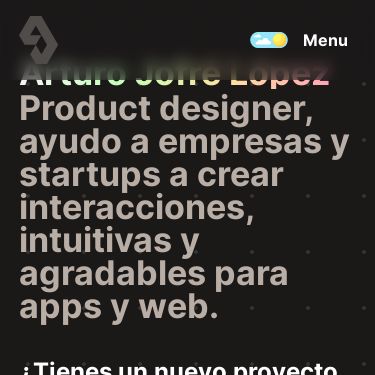 Screenshot of https://www.arturojofre.cl/