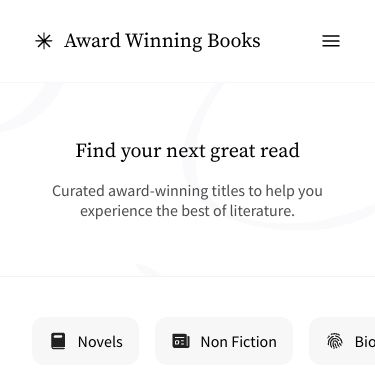 Screenshot of https://www.award-winning-books.com/