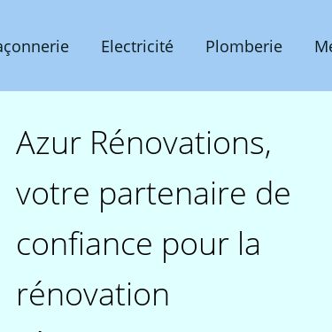 Screenshot of https://www.azur-renovations.com/