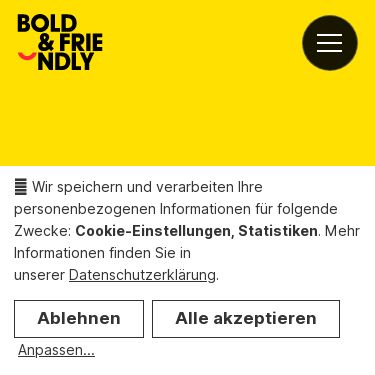 Screenshot of https://www.boldandfriendly.de/
