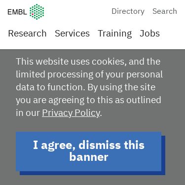 Screenshot of https://www.embl.org/