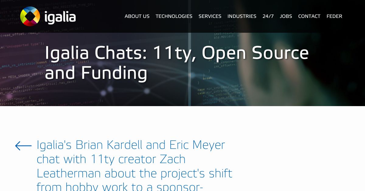 Screenshot image for https://v1.screenshot.11ty.dev/https%3A%2F%2Fwww.igalia.com%2Fchats%2Fzach/opengraph//