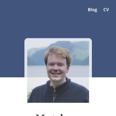 Screenshot of https://www.matthewthom.as/