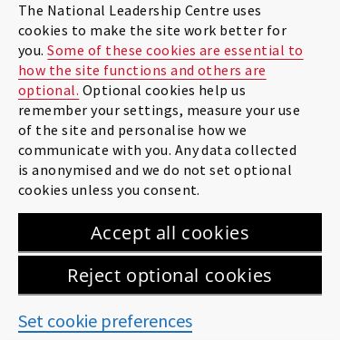 Screenshot of https://www.nationalleadership.gov.uk