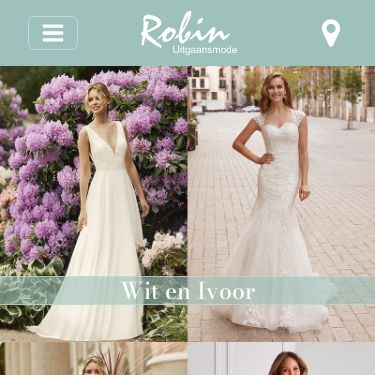 Screenshot of https://www.robinbruidsjurken.nl/