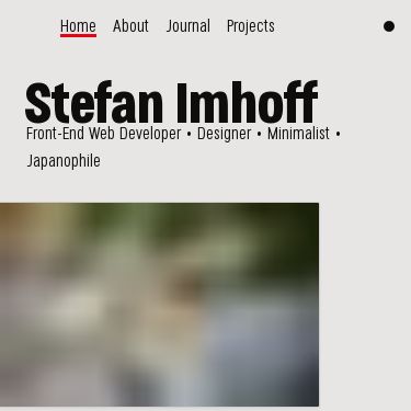 Screenshot of https://www.stefanimhoff.de/