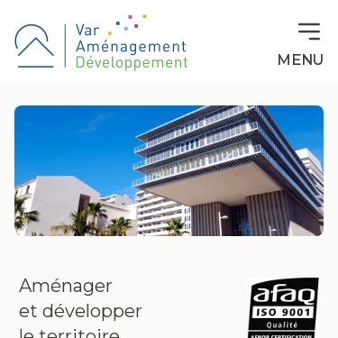 Screenshot of https://www.var-amenagement-developpement.fr/