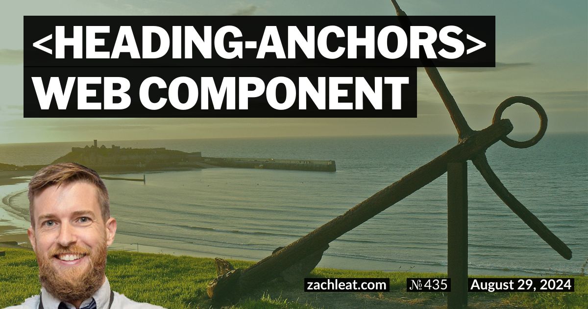 heading-anchors Web Component